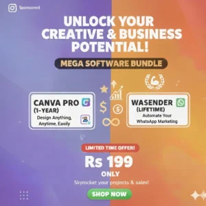 Canva Pro & WaSender Combo